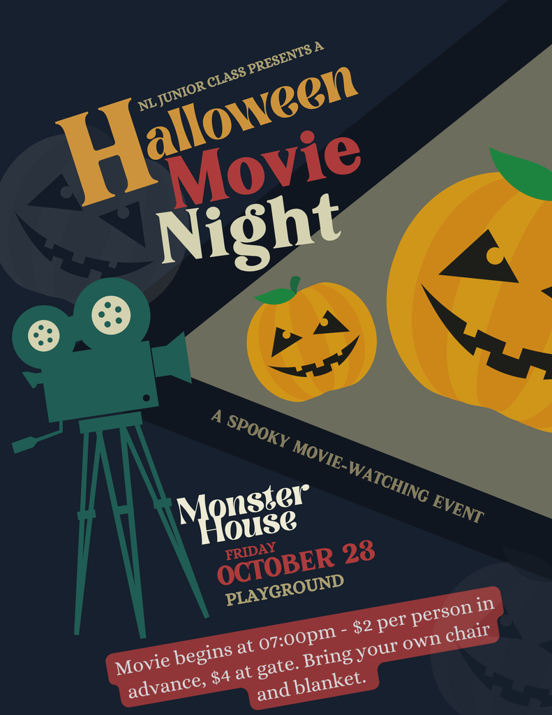 Halloween Movie Night Flyer