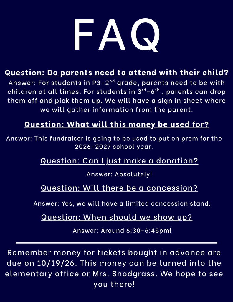 Halloween Movie Night FAQ
