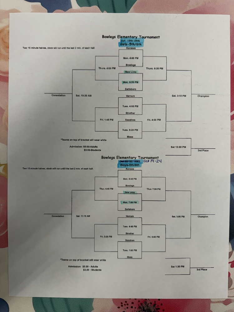 bowlegs tournament 