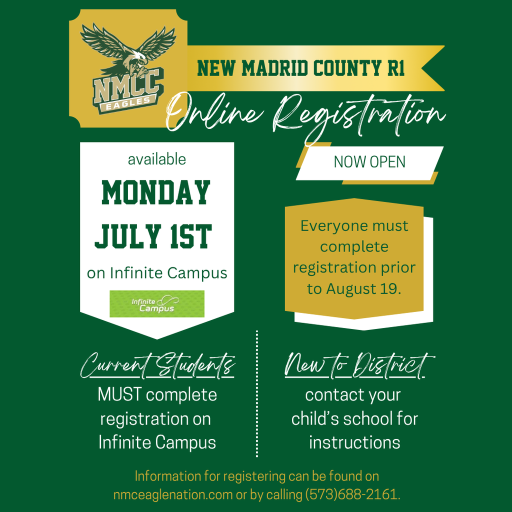 online registration open