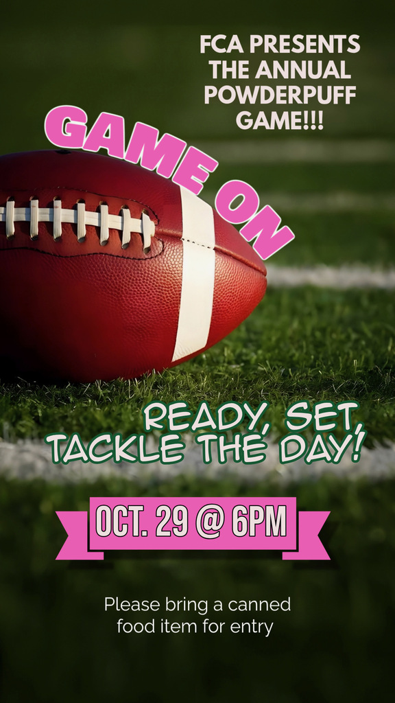 Powderpuff Football Game 2026