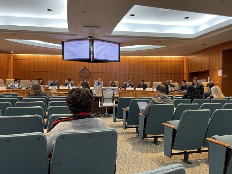 the Secretary of Education, Mariana Padilla addresses the LESC regarding the NM Literacy Center