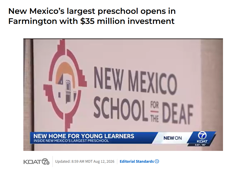 NMSD Logo on KOAT7