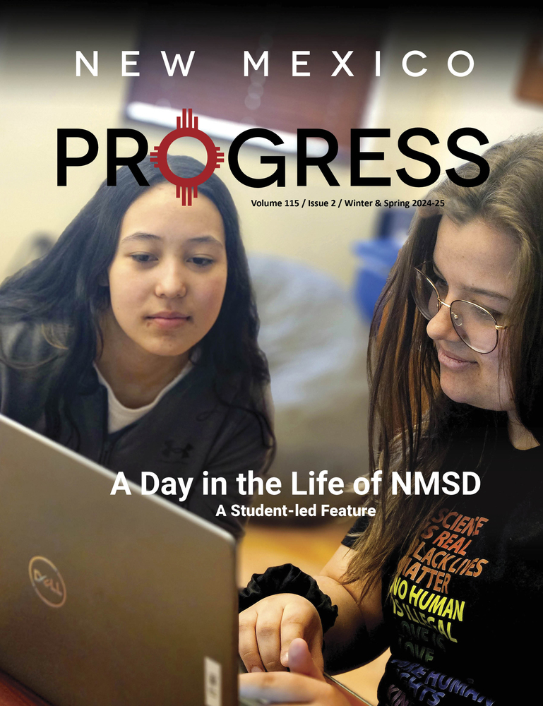 Cover New Mexico Progress Winter Spring 2024-2025