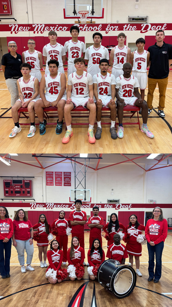 NMSD Boys Basketball and Cheerleading