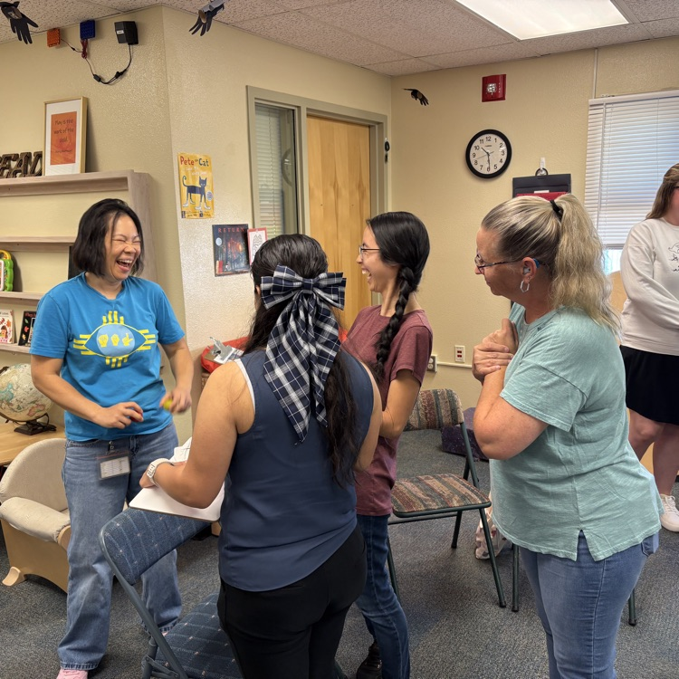 ASL games at Family Day