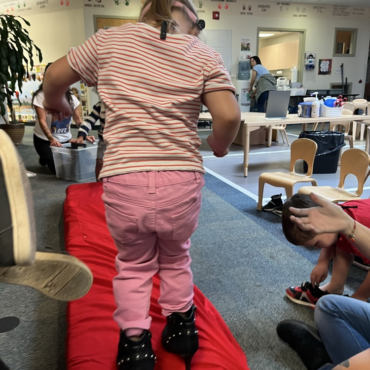 Preschool shoe fashion show