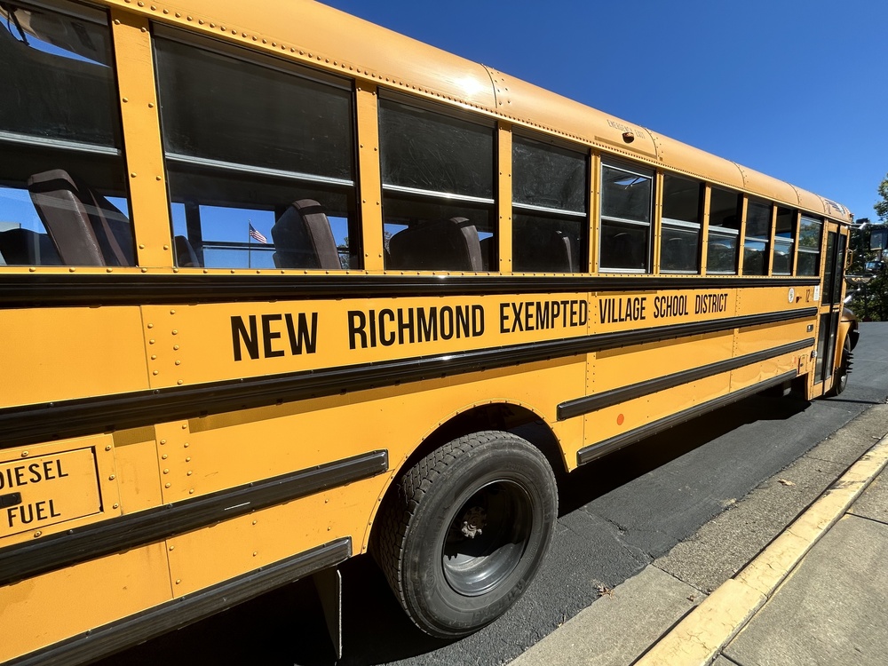NREVSD bus parked in a parking lot