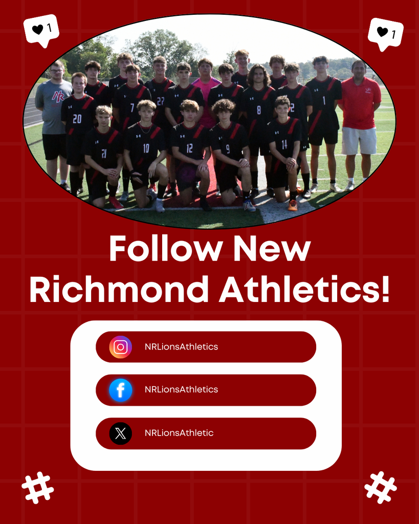 Follow New Richmond Athletics! #WeAreNR #NRPride