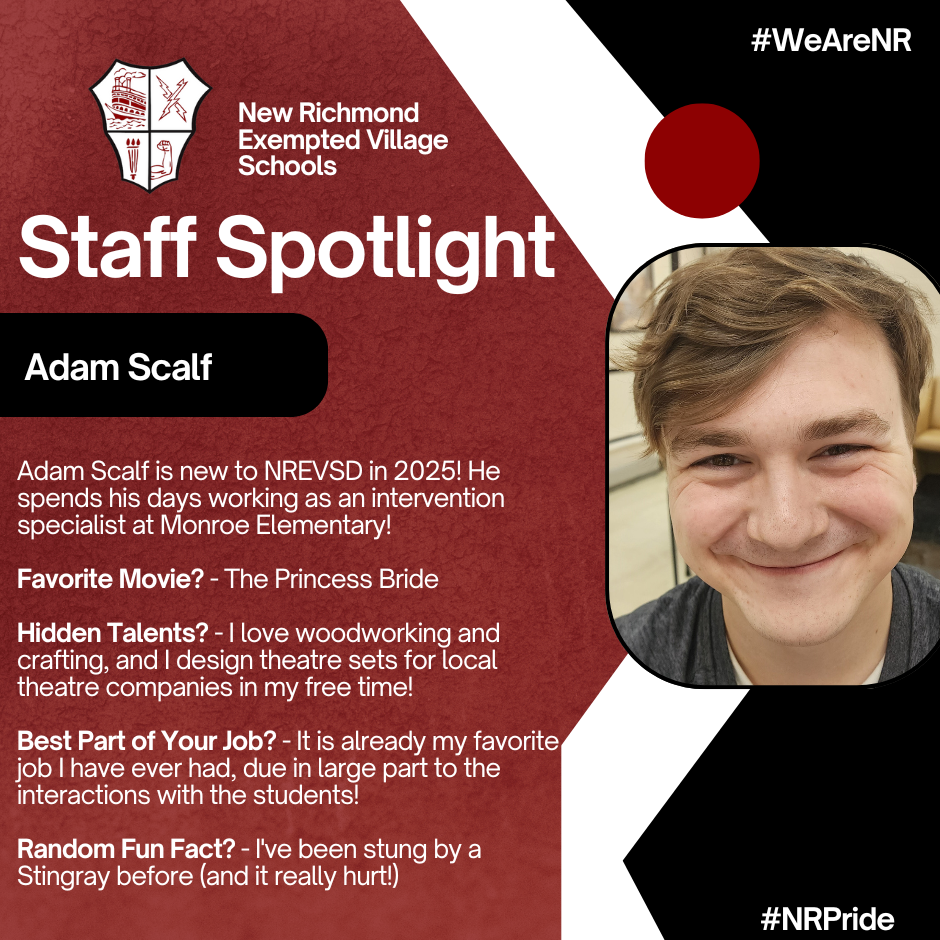 Adam Scalf staff spotlight