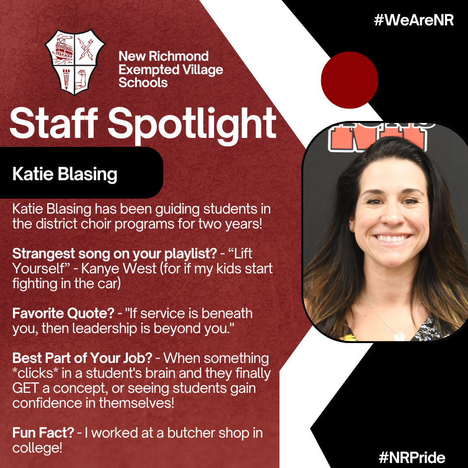 Katie Blasing staff spotlight