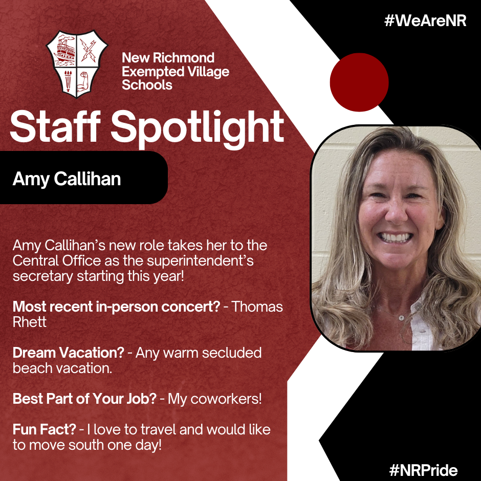 Staff Spotlight - Amy Callihan