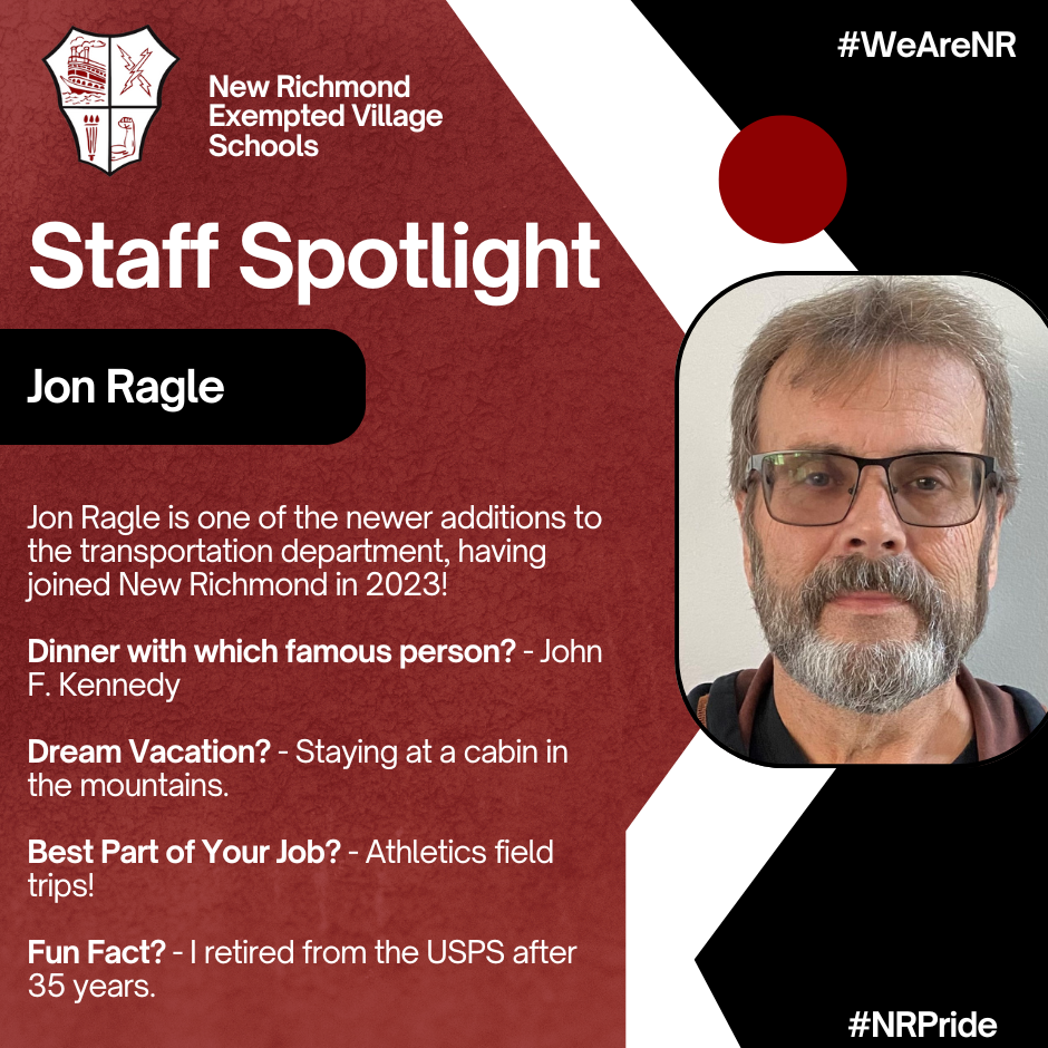 Staff Spotlight - Jon Ragle