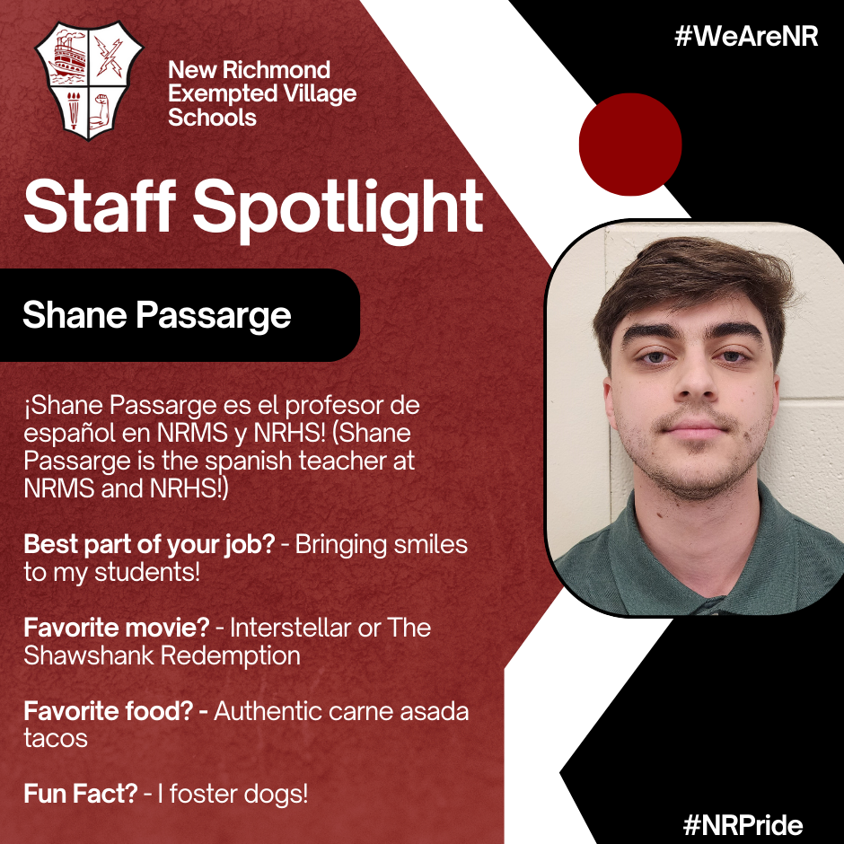 Staff Spotlight - Shane Passarge