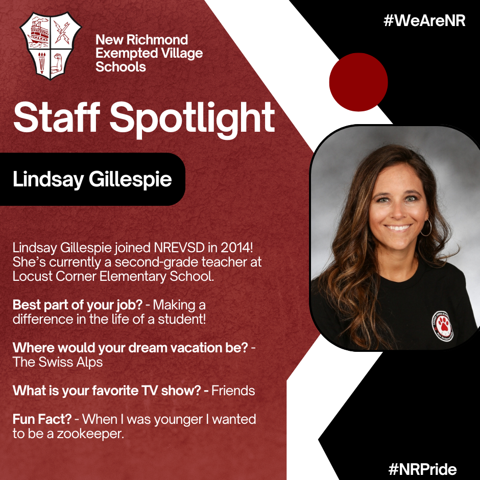 Staff Spotlight - Lindsay Gillespie