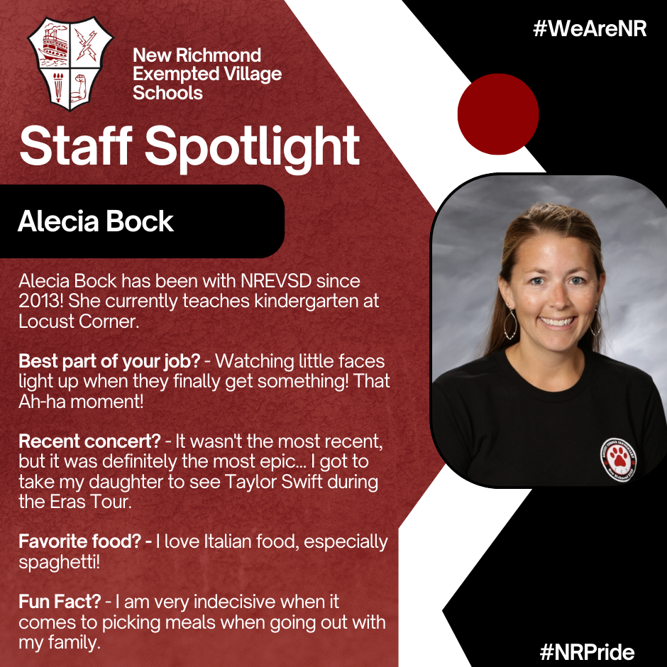 Staff Shoutout - Alecia Bock