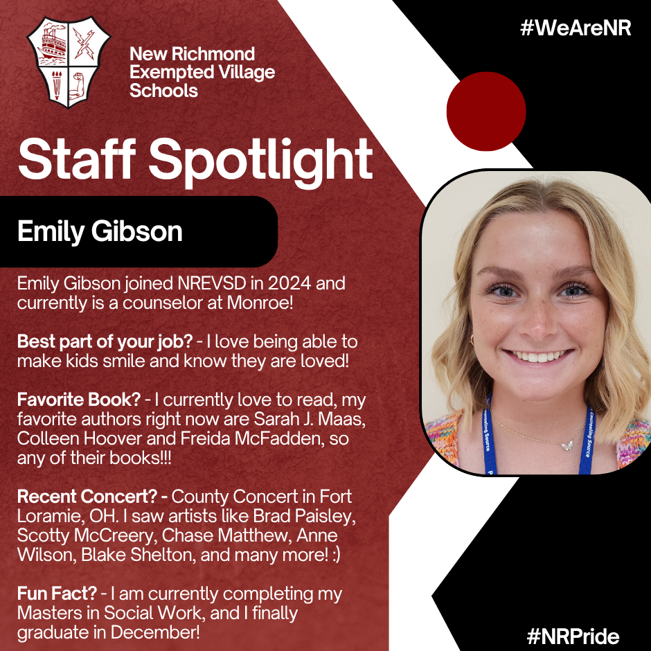 Staff Spotlight - Emily Gibson