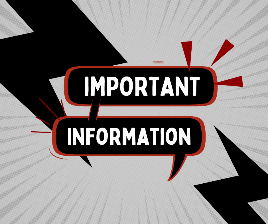 Important Information