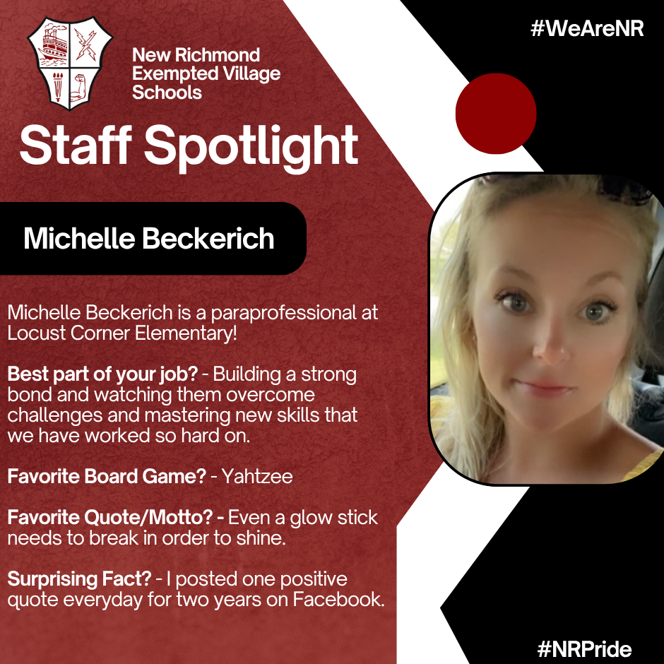 Staff Spotlight - Michelle Beckerich