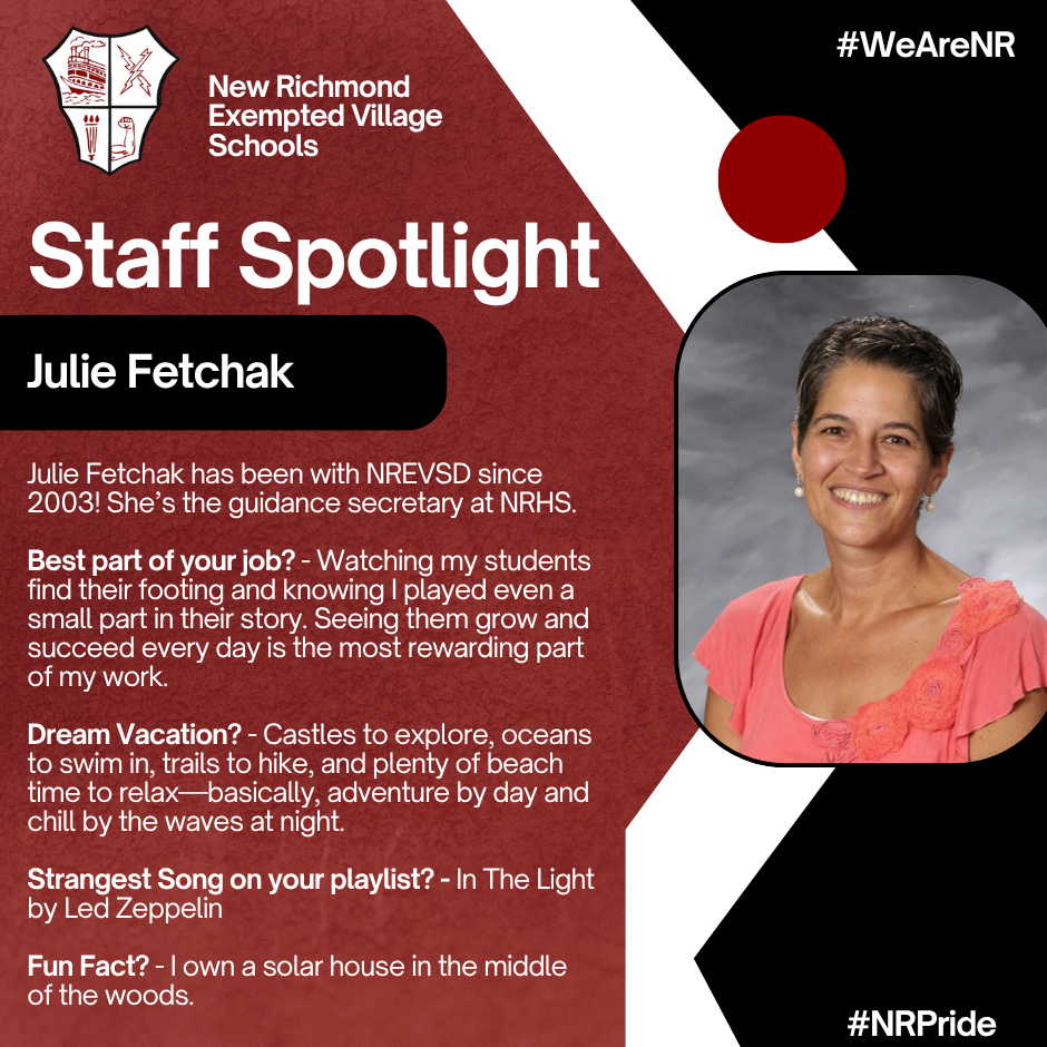 Staff Spotlight - Julie Fetchak