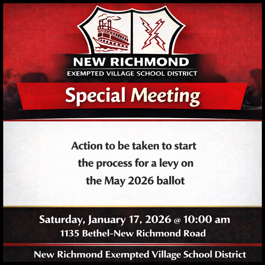 Special meeting announcement graphic