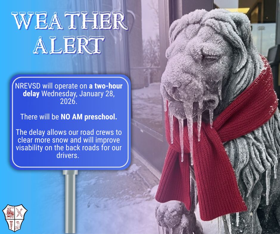 NREVSD two-hour delay graphic