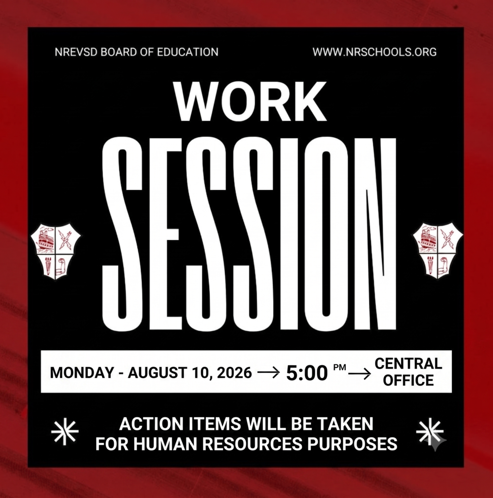 Work Session Notice - 5pm August 10th with Action Items