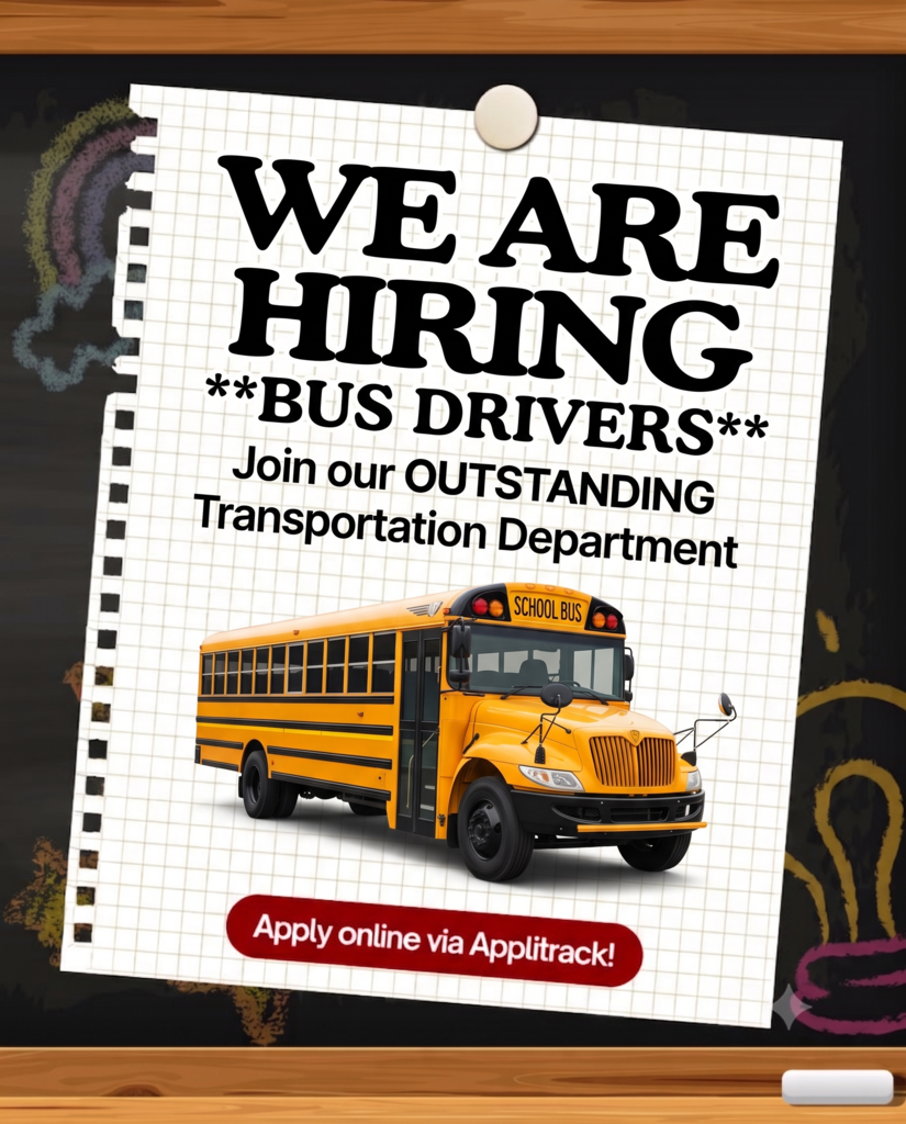 We are hiring Bus Drivers!