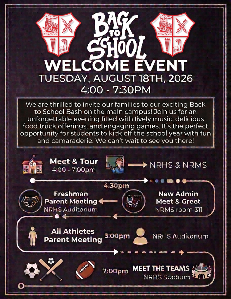 Back to School Bash 8/18/2026 