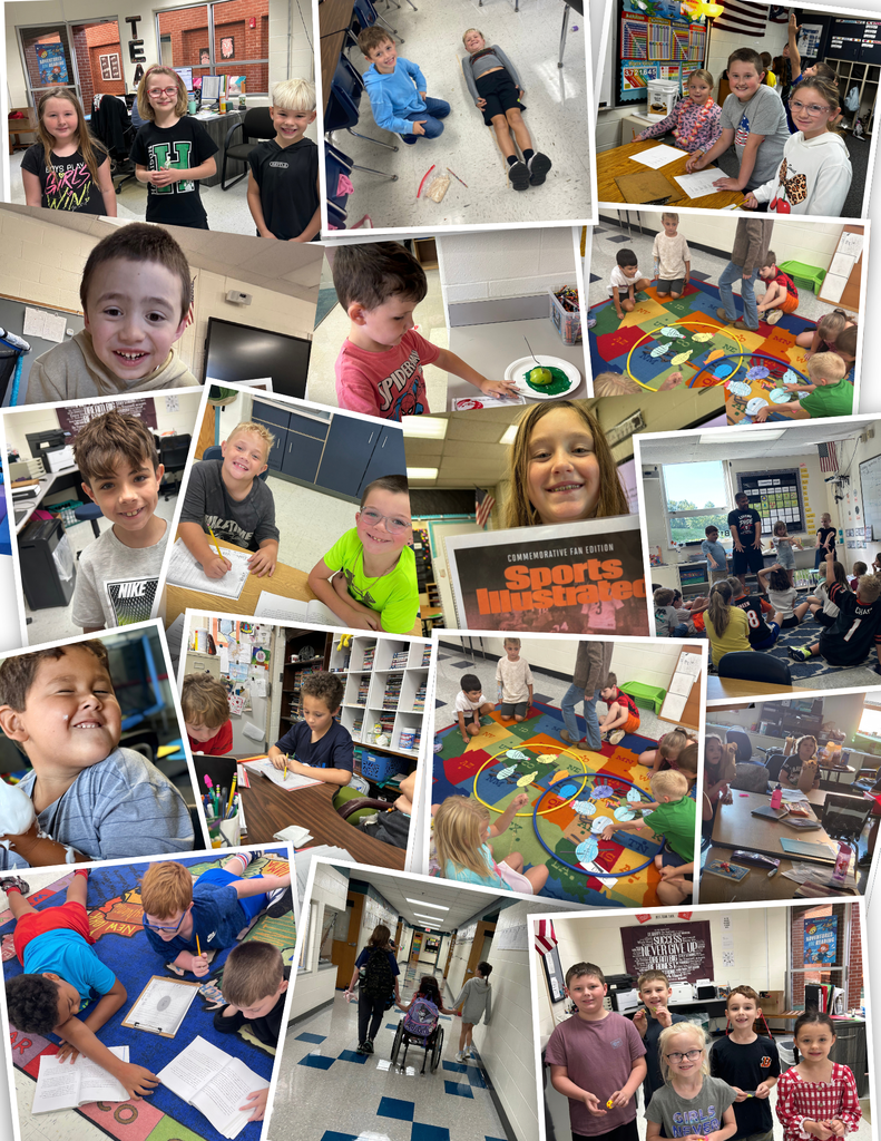 Pictures from the first week of school