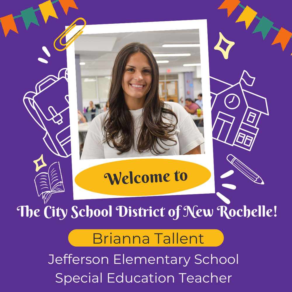 welcome to the school district Brianna Tallent