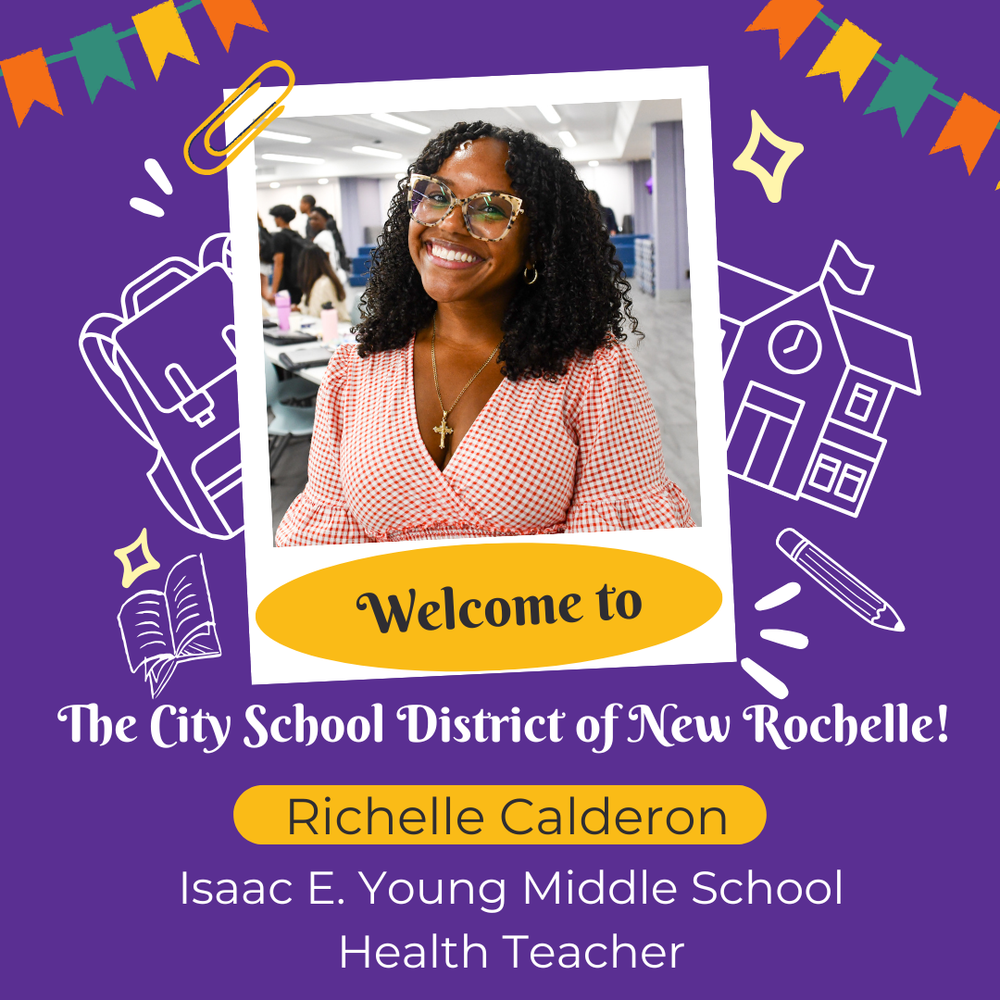 welcome to the school district Richelle Calderon