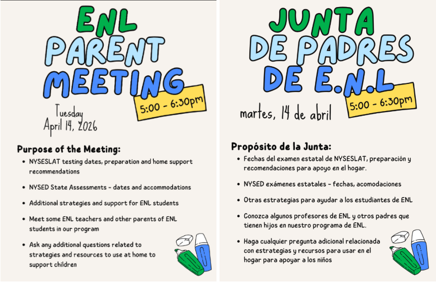 ENL Parent Meeting