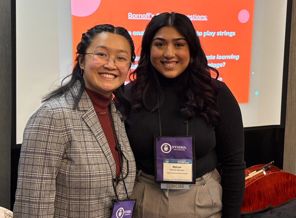 Ms. Chan with Co-Presenter Mahum Qureshi