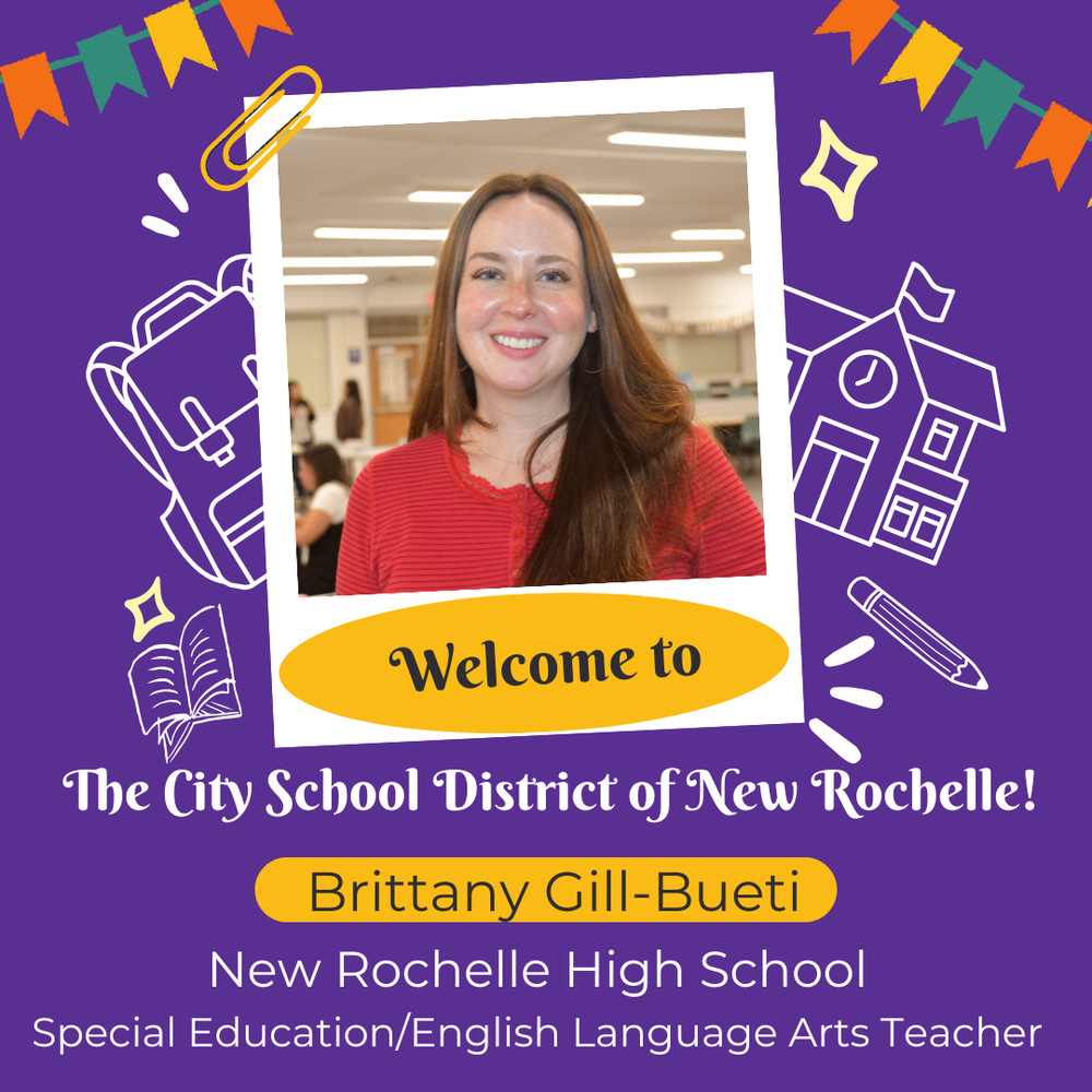 Welcome to the district Brittany Gill-Bueti