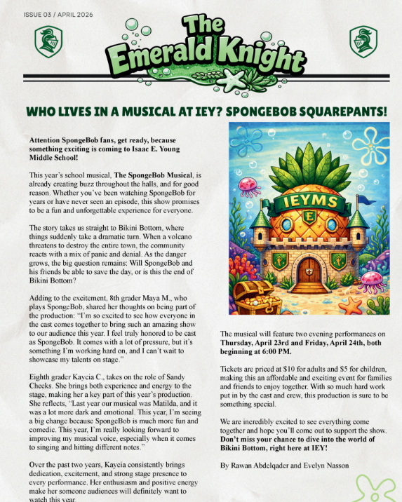 The Emerald Knight 2026 Issue 3