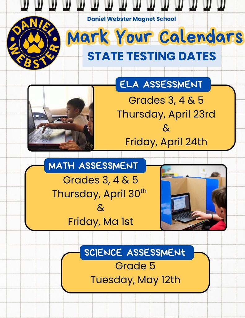 NYS Testing Dates