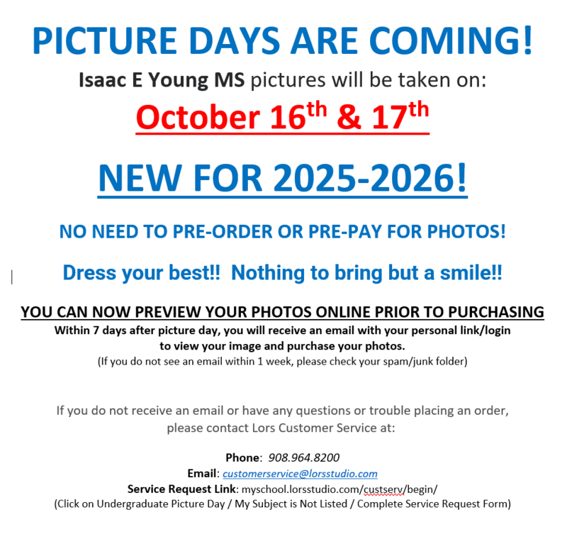 Picture day 2025 IEY