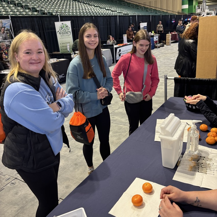 Sophomore students attended the Northern Valley Career Expo!