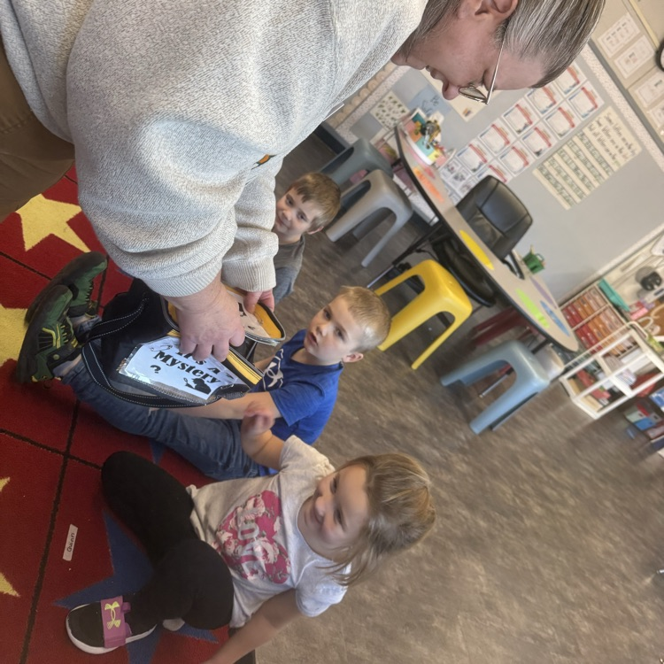 Carrie Nichols coming in to do the On the Move program. The kids get to try different foods each week.