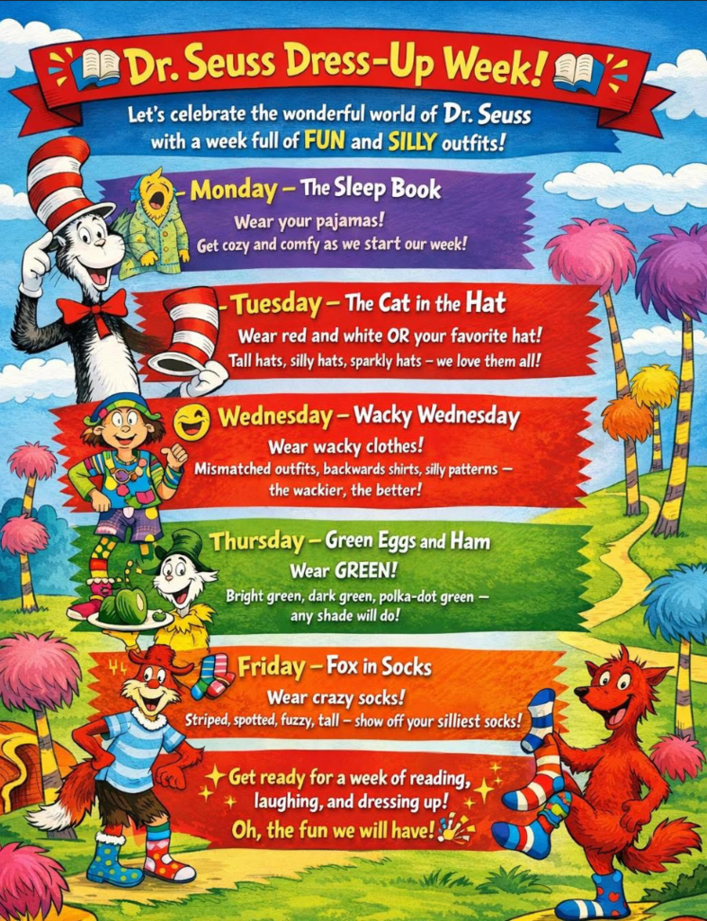dr suess dressup week