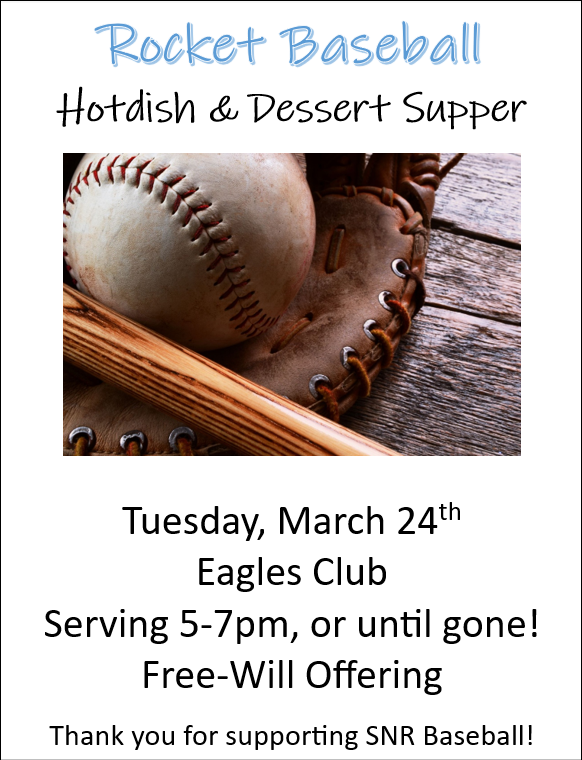 baseball supper
