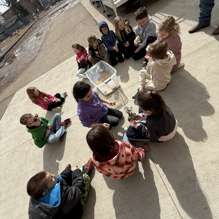 We had some special visitors today!