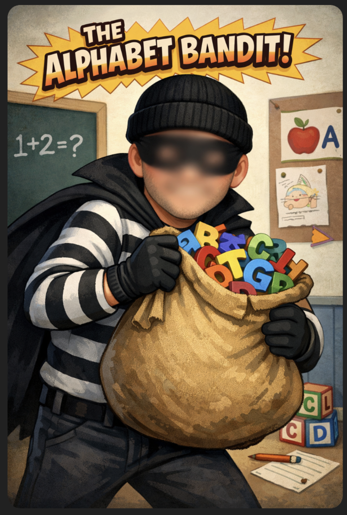 Alphabet Bandit