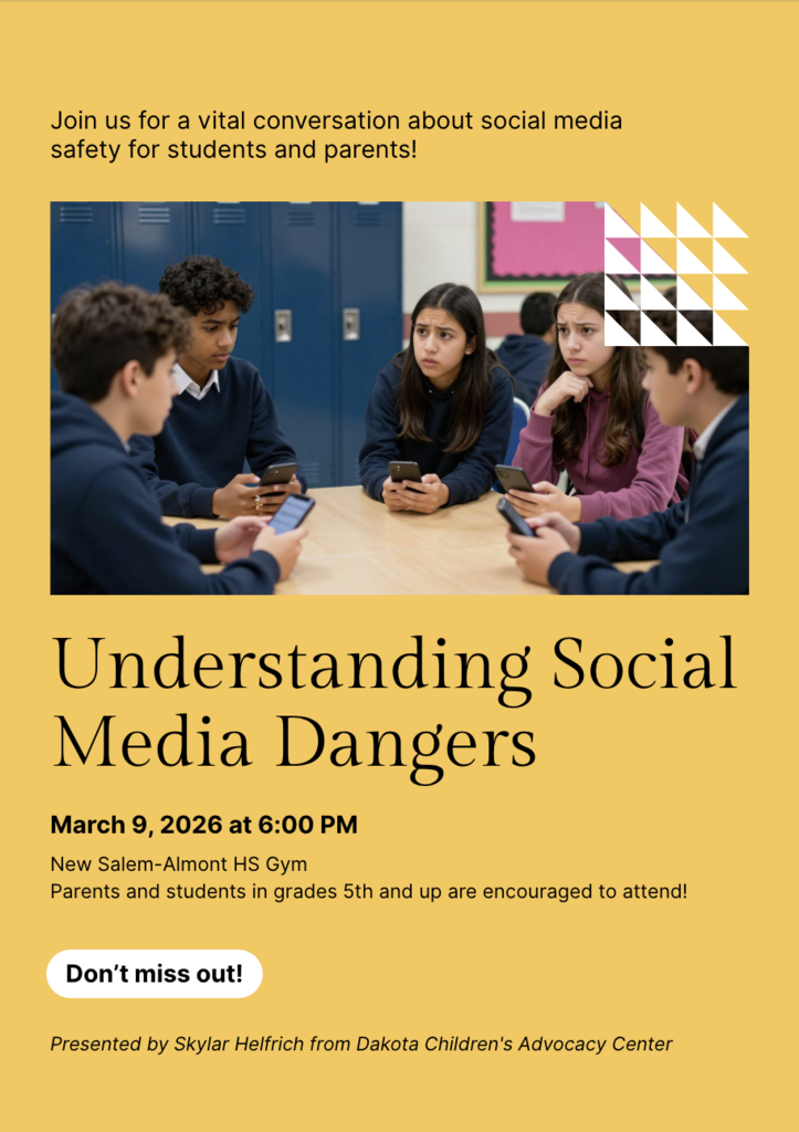 Understanding Social Media Dangers Flyer