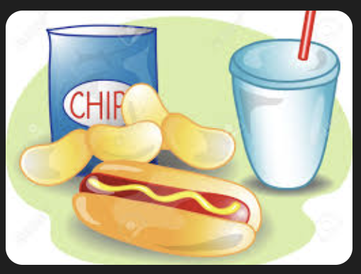 Hot Dog and Chips Meal