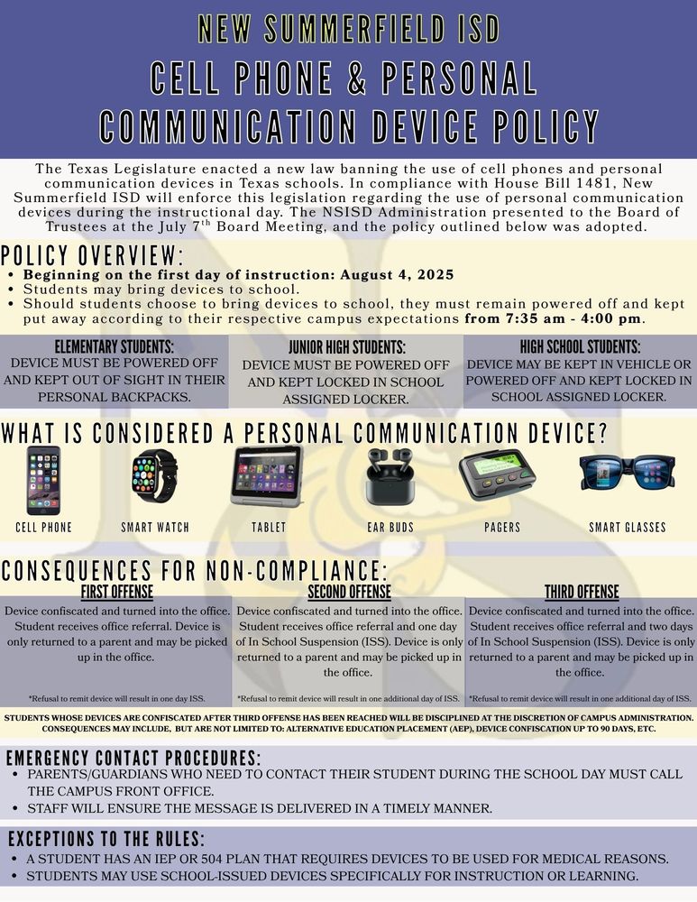 CELL PHONE POLICY EN