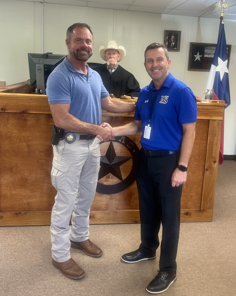 Chief Shewmake and Joe Brannen