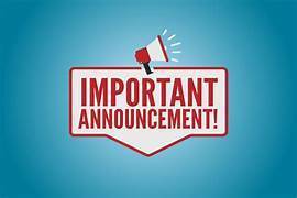 Announcement