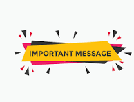 important message